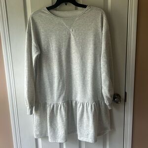 Heather grey dress size large